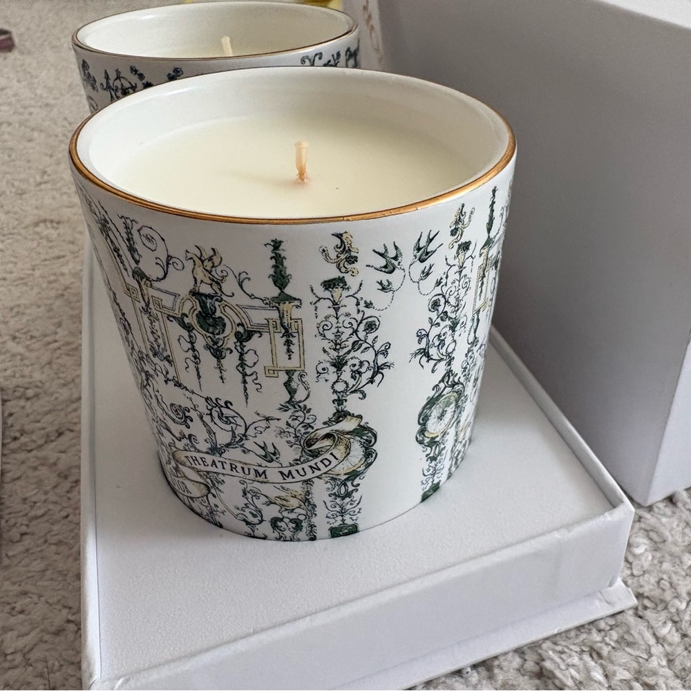 Dior Elegant Blue and White Candle Duo - Picture 16 of 16